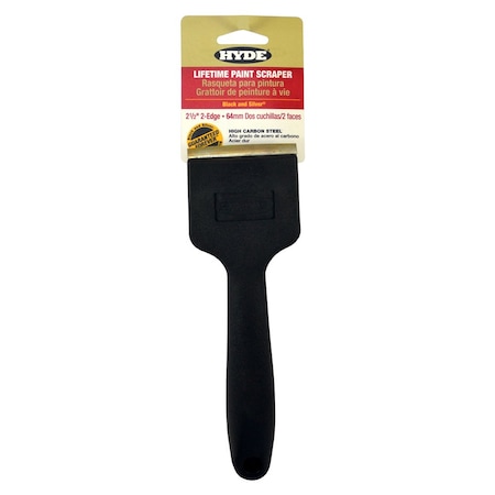 Hyde 2-1/2 in.  Bs Lifetime 2-Edge Scraper 10520